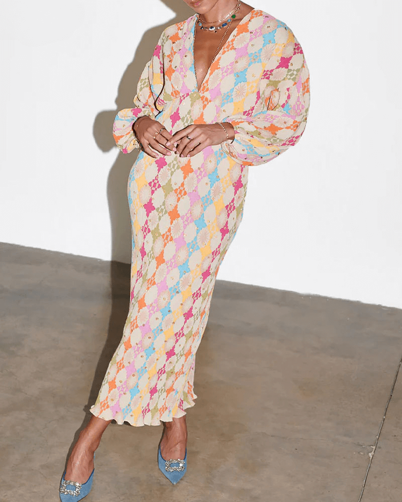 Amaya - Colorful maxi dress