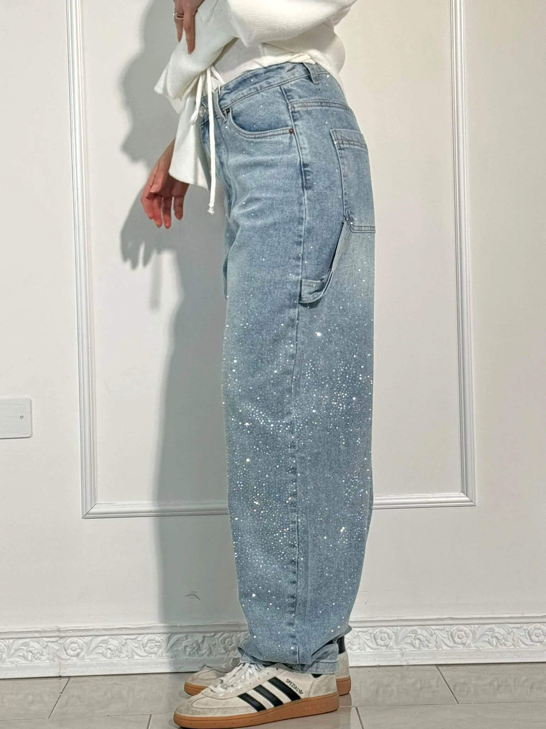Maelin - Sparkling Diamond Jeans