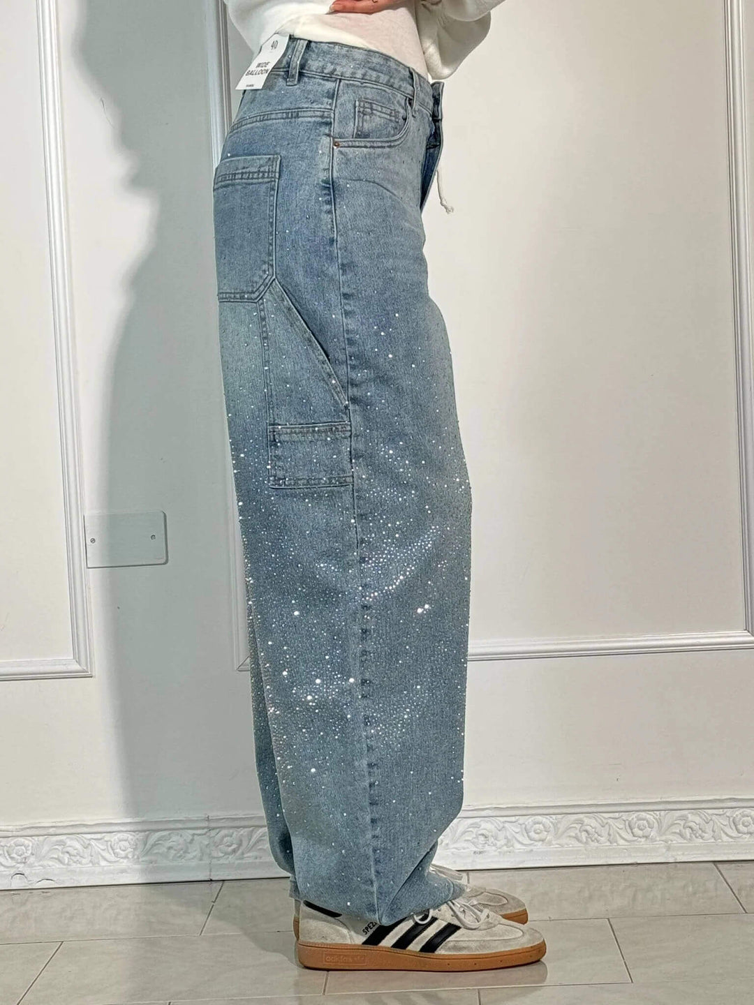 Maelin - Sparkling Diamond Jeans