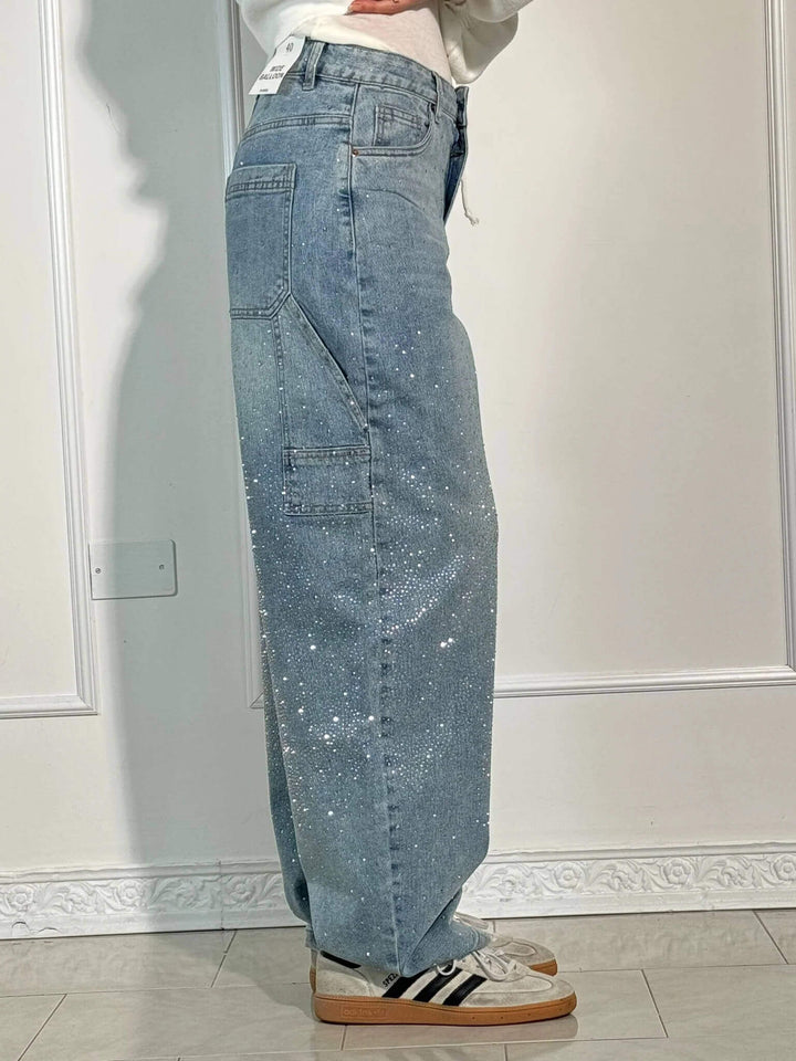 Maelin - Sparkling Diamond Jeans