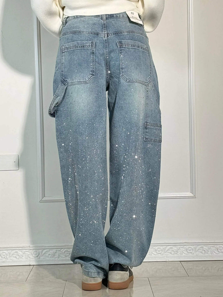 Maelin - Sparkling Diamond Jeans