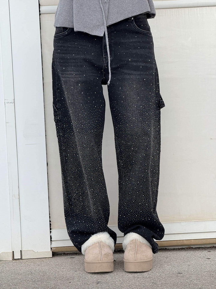 Maelin - Sparkling Diamond Jeans