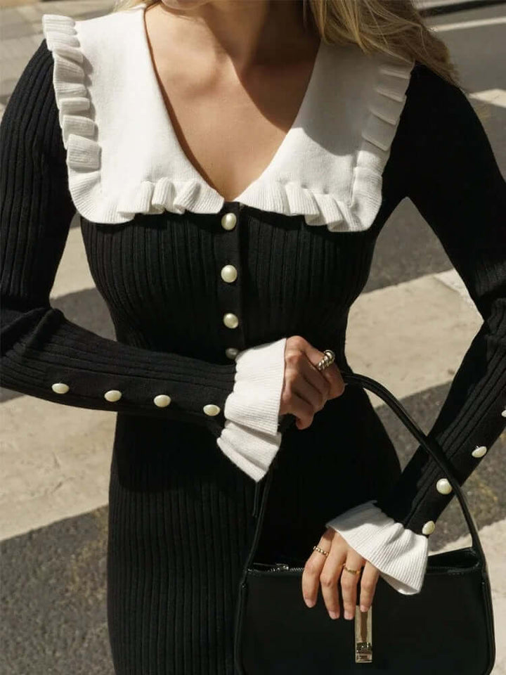Aven - Ruffle Midi Dress