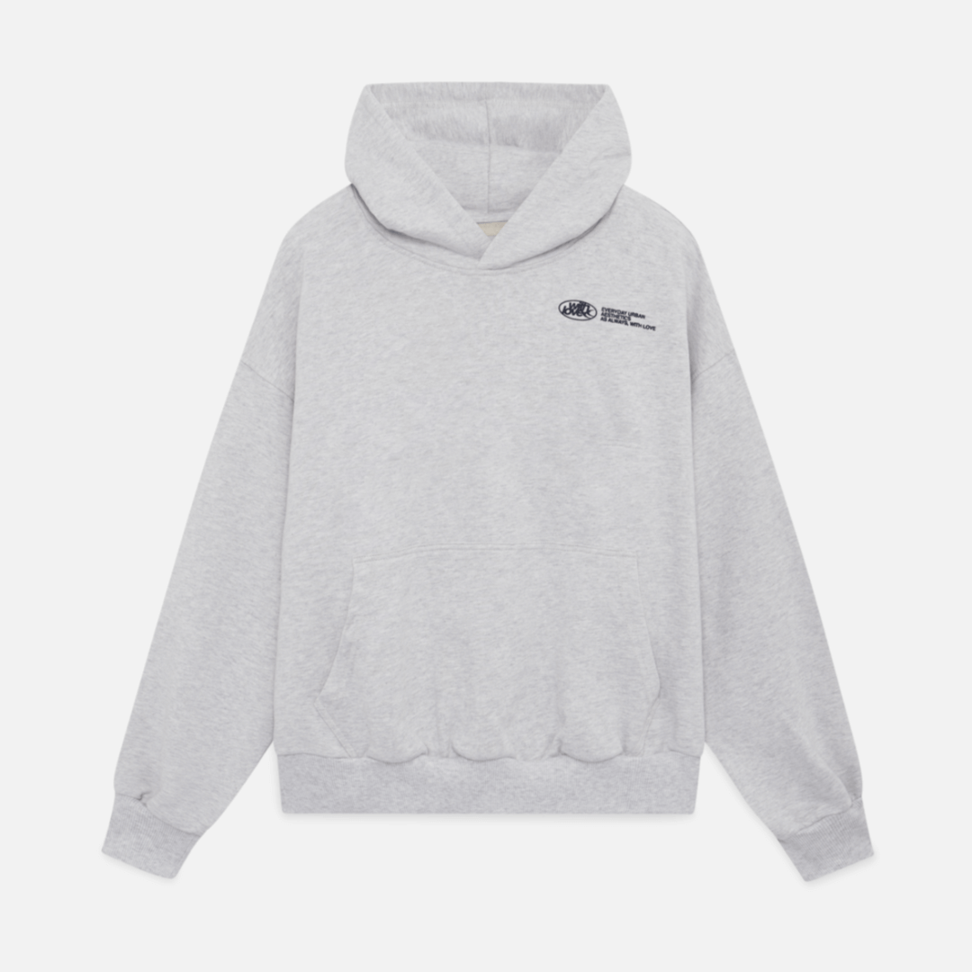 Lurleen - Casual Hoodie with Love Statement
