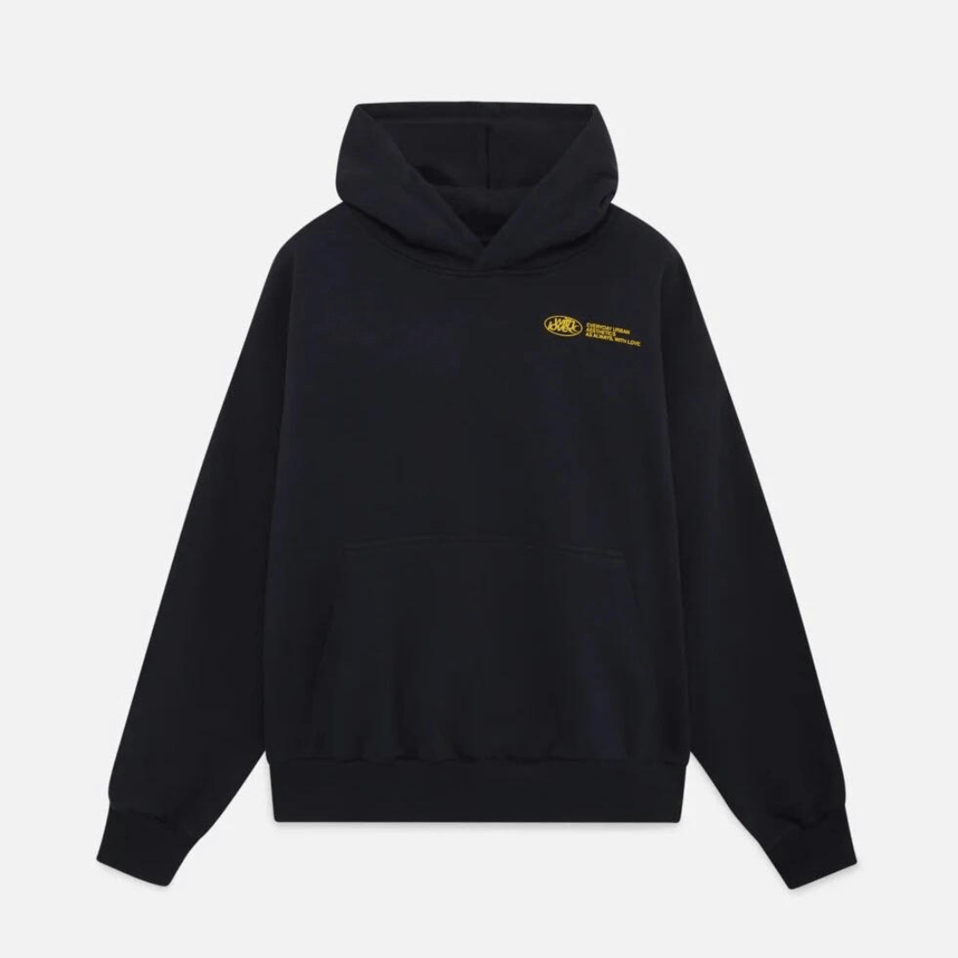 Lurleen - Casual Hoodie with Love Statement