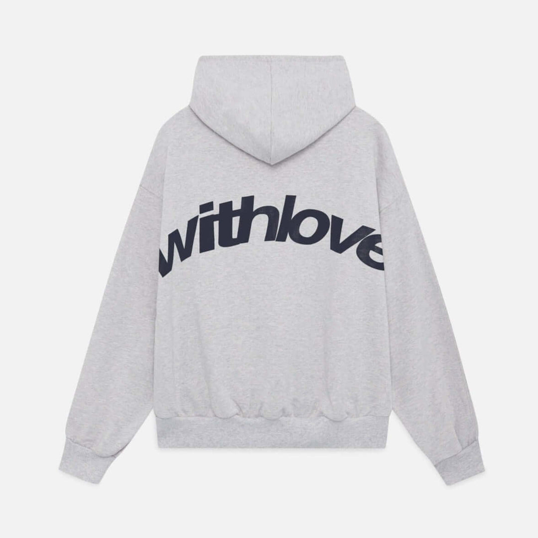 Lurleen - Casual Hoodie with Love Statement