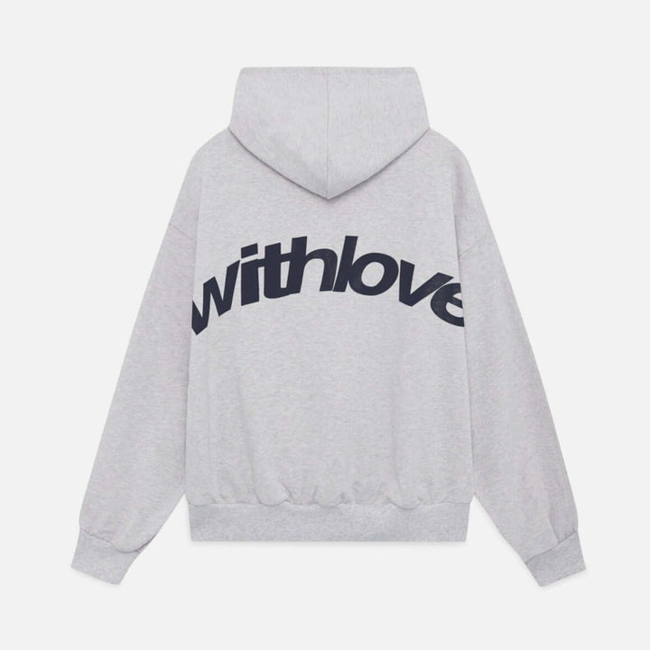 Lurleen - Casual Hoodie with Love Statement