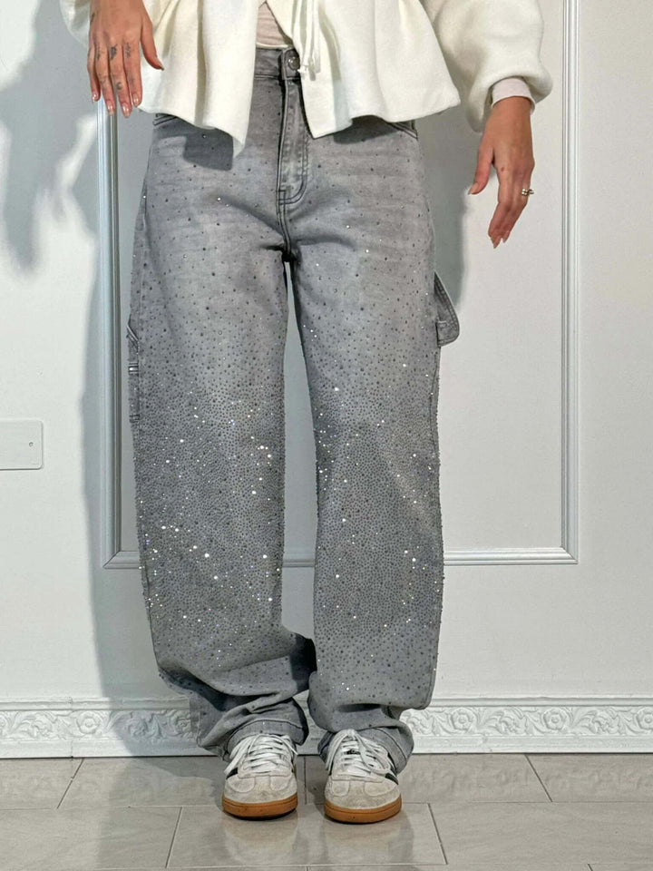 Maelin - Sparkling Diamond Jeans