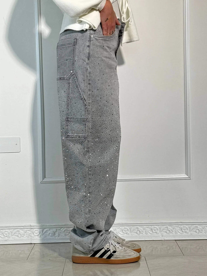 Maelin - Sparkling Diamond Jeans