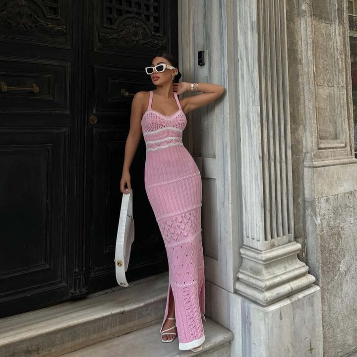 Amara - Crochet Maxi Dress