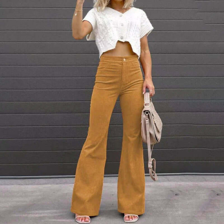 Tallulah - High Waisted Flare Pant