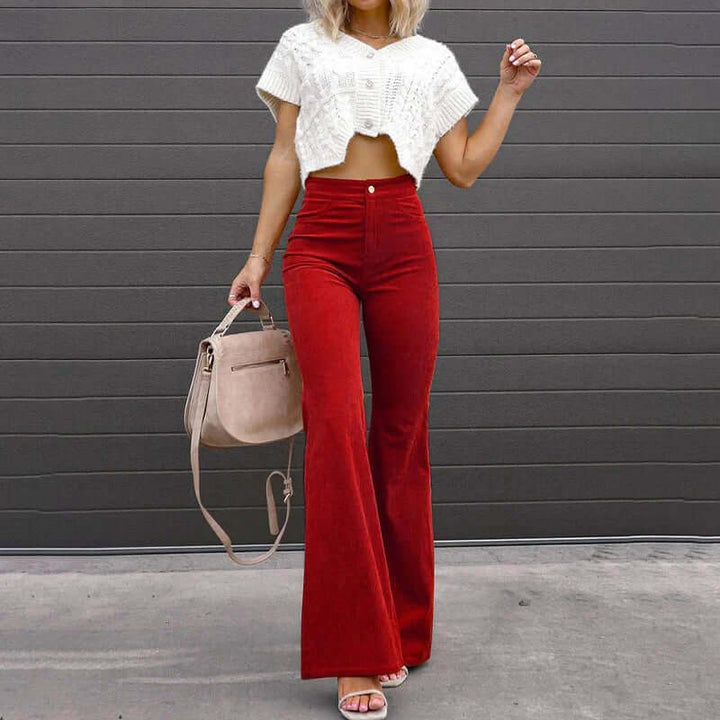 Tallulah - High Waisted Flare Pant