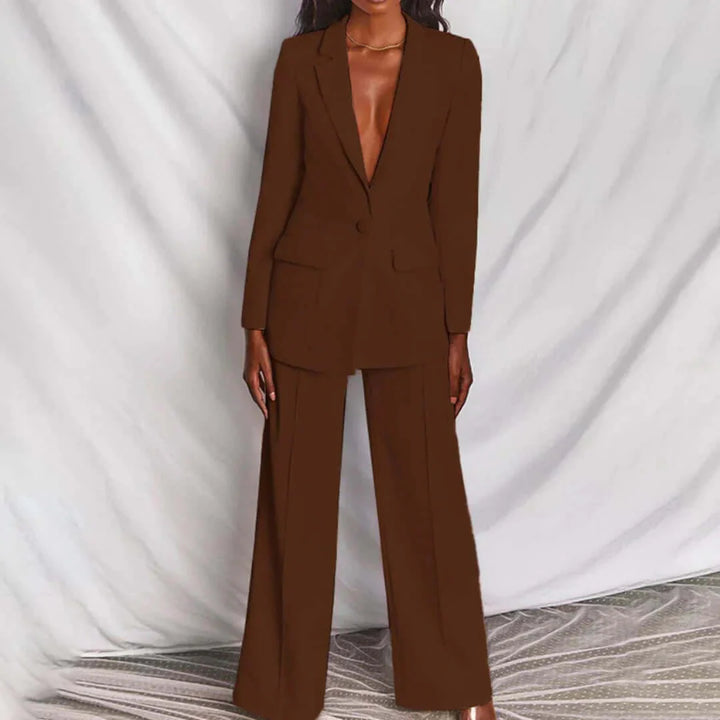 Tahlani - Tailored Blazer & Wide-Leg Trousers for Work
