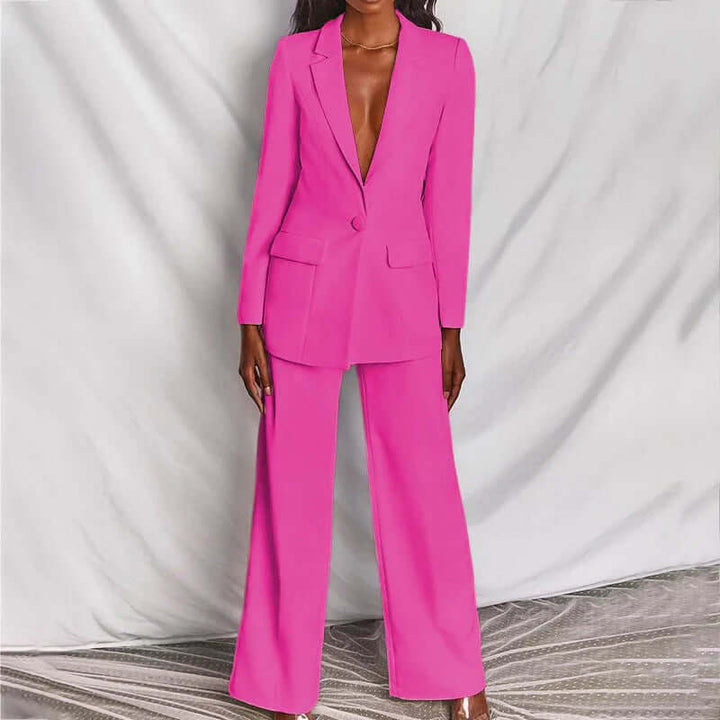 Tahlani - Tailored Blazer & Wide-Leg Trousers for Work