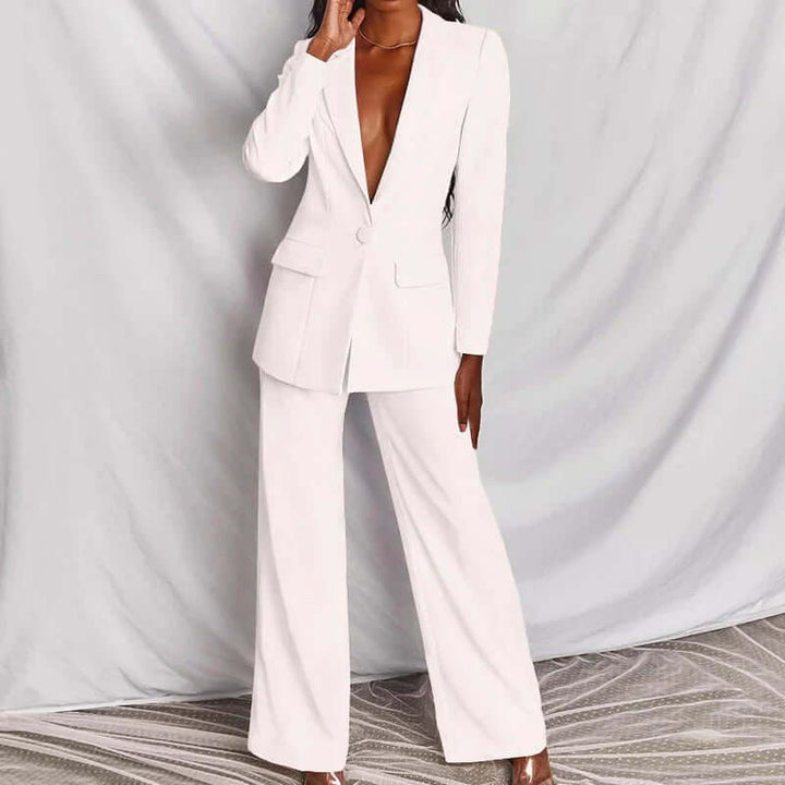 Tahlani - Tailored Blazer & Wide-Leg Trousers for Work
