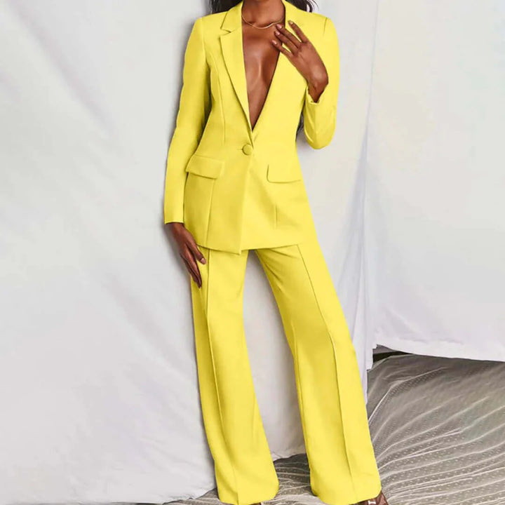 Tahlani - Tailored Blazer & Wide-Leg Trousers for Work