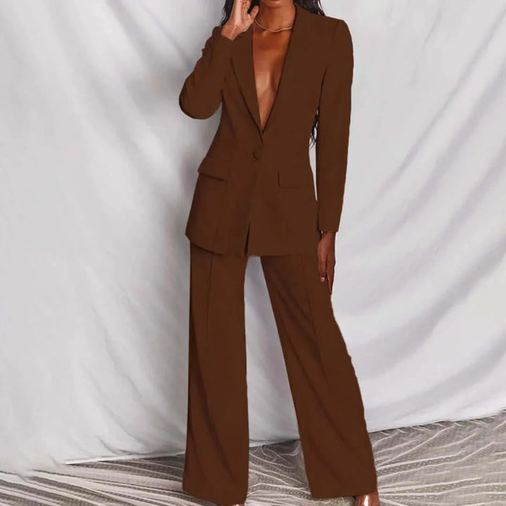 Tahlani - Tailored Blazer & Wide-Leg Trousers for Work