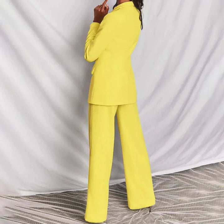 Tahlani - Tailored Blazer & Wide-Leg Trousers for Work