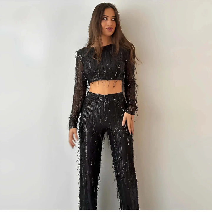 Maraya - Glistening Embellished Set