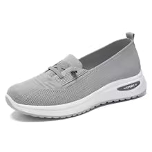 Slip-On Mesh Trainers with Elastic Laces