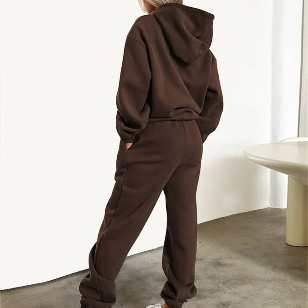 Two-Piece Hoodie and Jogger Set