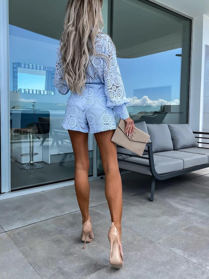 Eithne -Embroidered Two-Piece Set