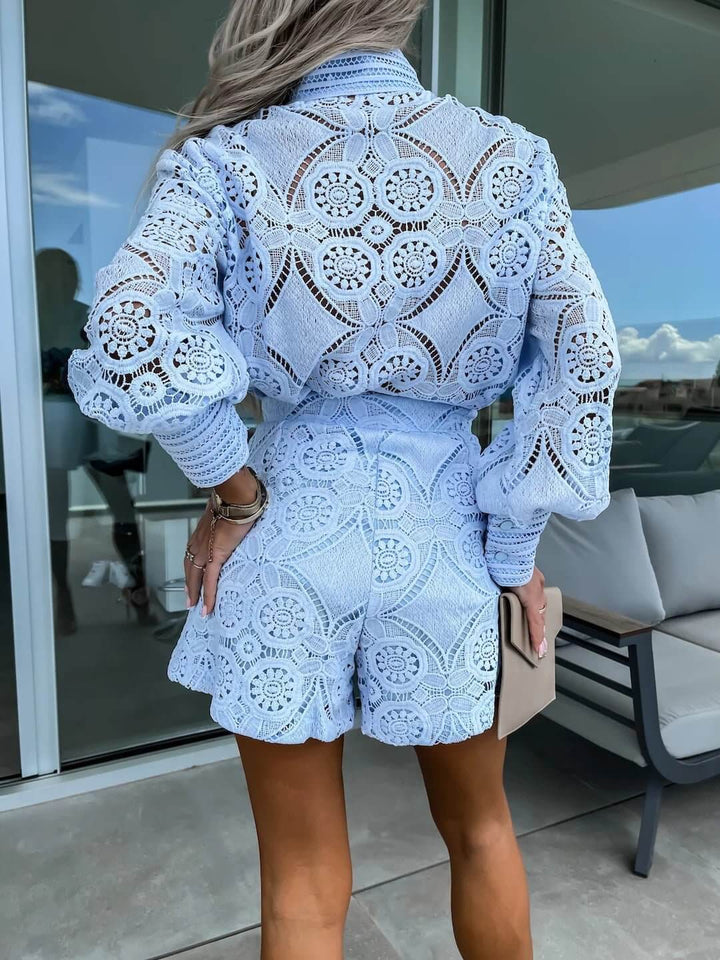 Eithne -Embroidered Two-Piece Set