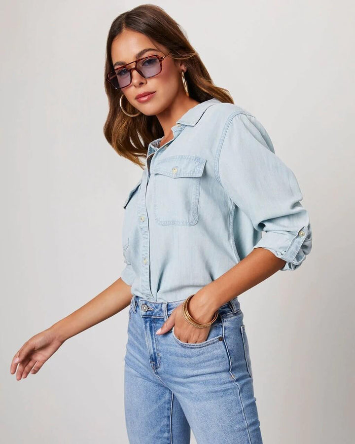Orelia - Relaxed Fit Denim Shirt